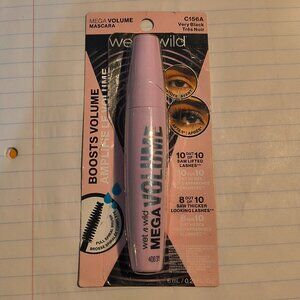 Wet N Wild Mega Volume Mascara C156A Very Black